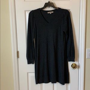 Dark Grey Loft sweater dress - Size M